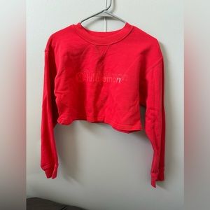 lululemon cropped crewneck